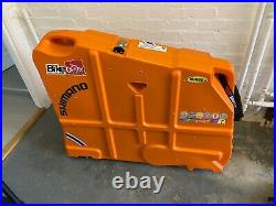 BIKE BOX ALAN orange, owned from new. Great condition. Dimensions in photos