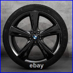 BMW 21 inch rims X6 E71 summer wheels 128 6859425 6859426 liquid black NEW