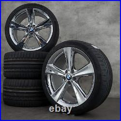 BMW 21 inch rims X6 E71 summer wheels Styling 128 Chrome 671425 6771 426 NEW