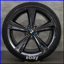 BMW 21 inch rims X6 E71 winter wheels 128 6859425 6859426 liquid black NEW