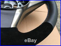 BMW E60 E61 E63 E64 sport steering wheel new leather Alcantara, from 09/2005