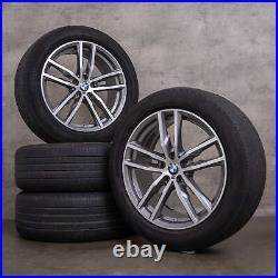 BMW X3 X4 winter wheels 19 inch G01 G02 rims styling 698 M 8010267 ferric grey