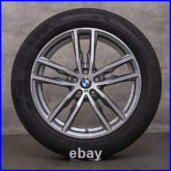 BMW X3 X4 winter wheels 19 inch G01 G02 rims styling 698 M 8010267 ferric grey