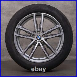 BMW X3 X4 winter wheels 19 inch G01 G02 rims styling 698 M 8010267 ferric grey