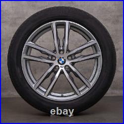 BMW X3 X4 winter wheels 19 inch G01 G02 rims styling 698 M 8010267 ferric grey