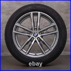 BMW X3 X4 winter wheels 19 inch G01 G02 rims styling 698 M 8010267 ferric grey