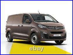 BUMPER for OPEL VIVARO C SHORT WHEEL VAN 6 SENSORS REAR BLACK FROM 2019 TO 2023