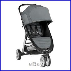 Baby Jogger City Mini 2 Single Stroller 3 Wheel (Slate) Suitable From Birth