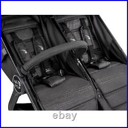 Baby Jogger City Tour 2 Double Travel Pushchair Lightweight Pitch Black