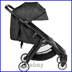 Baby Jogger City Tour 2 Double Travel Pushchair Lightweight Pitch Black