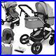 Baby-Pram-3-in-1-travel-system-Carry-Cot-Car-Seat-Push-Chair-ISO-Fix-Stroller-01-okp