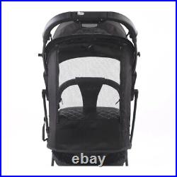 Baby Stroller Foldable Pushchair Pram Toddler Buggy Adjustable Backrest Canopy