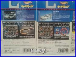 Back to the Future DeLorean Lot of 4 minicar Chara Wheel Hot Wheels from Japan
