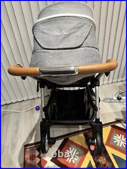 Brand New Silver Cross Wayfarer SE 2 in 1 Pram & Pushchair Stone Grey Colour