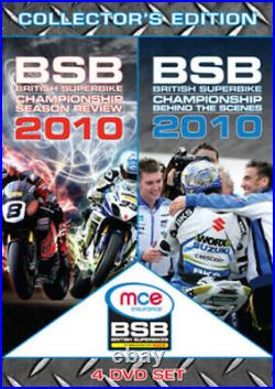 British Superbike 2010 Collectors Edition (2010) James Whitham 4 DVD Region 2