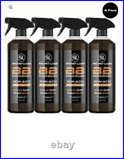 Bronze Bomber Non-Acid Wheel and Tire cleaner from Secret Labs 4 PK 32oz bottles