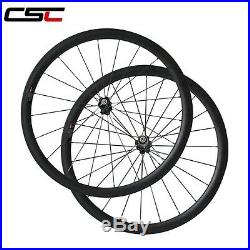 CSC 25mm width 38mm clincher carbon bike/road racing wheels from China factory