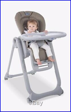 Chicco Polly Magic Relax Highchair 4Wheel Suitable From Birth