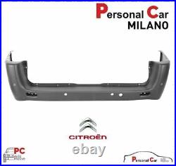 Citroen Jumpy Rear Bumper Long Wheel With Primer Sensors From 2006 To 2016