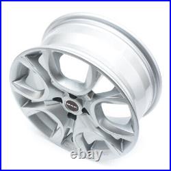 Compatible Alloy Wheels for Ford Ka (II Series) from 15 MAK New Italy Silver