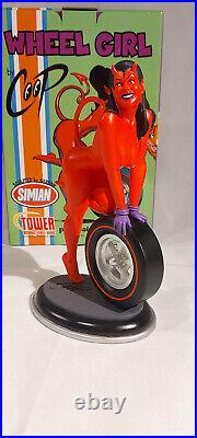 Coop Barsom Wheel Girl Statue The Devil Girl from Simianproduction Artist Proof