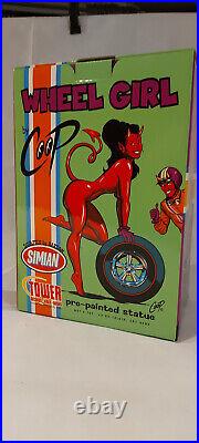 Coop Barsom Wheel Girl Statue The Devil Girl from Simianproduction Artist Proof