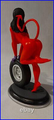 Coop Barsom Wheel Girl Statue The Devil Girl from Simianproduction Artist Proof