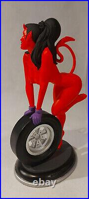 Coop Barsom Wheel Girl Statue The Devil Girl from Simianproduction Artist Proof