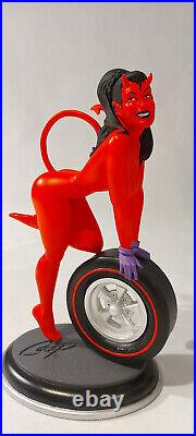 Coop Barsom Wheel Girl Statue The Devil Girl from Simianproduction Artist Proof