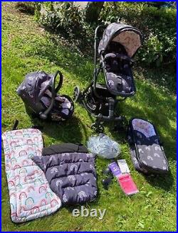 Cosatto Giggle 2,3 in 1 Travel System with Hold Car Seat Happy Campers