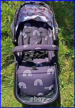 Cosatto Giggle 2,3 in 1 Travel System with Hold Car Seat Happy Campers