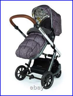 Cosatto Giggle 3 Pram & Pushchair 0-18kg Lightweight & Compact Fold Fika Forest