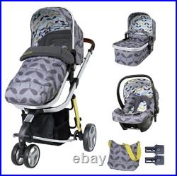 Cosatto Giggle 3 Travel System With Footmuff & Bag -Seedling