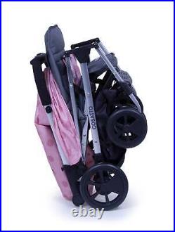 Cosatto Woosh 2 Stroller Pushchair Birth-15KG Lightweight Compact Fold Rosy Dot