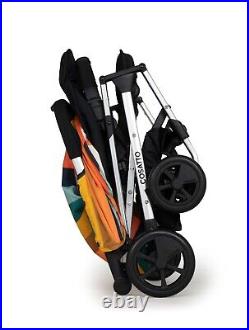 Cosatto Woosh 2 stroller Goody Gumdrops with bumper bar & raincover birth 25kg
