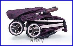 Cosatto Woosh XL Stroller Birth To 25KG Inc Raincover Easy Fold Fairy Garden