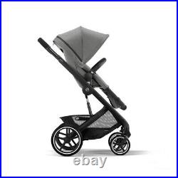 Cybex Balios S Lux Stroller Pushchair Silver Frame Soho Grey (Damaged Box)