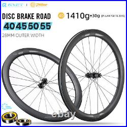 Disc Brake Road Carbon Rim Ceramic Wheels Tubeless Clincher Wheelsets Spoke 2015