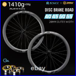 Disc Brake Road Carbon Rim Ceramic Wheels Tubeless Clincher Wheelsets Spoke 2015