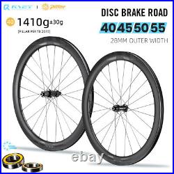 Disc Brake Road Carbon Rim Ceramic Wheels Tubeless Clincher Wheelsets Spoke 2015