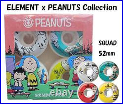 ELEMENT x PEANUTS Collection PEANUTS WHEEL 52mm 99A Skateboard parts From Japan