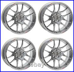 ENKEI GTC02 17x8.5 +43 4x100 HS from Japan 4 rims wheels JDM