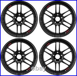 ENKEI RPF1 18x9.0 +35 5x114.3 MBK from Japan 4 rims wheels JDM