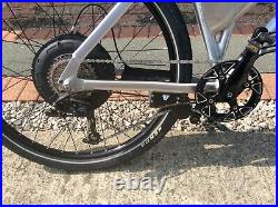 Electric Polaris medium size mountain bike 27inch wheels 204 miles from new