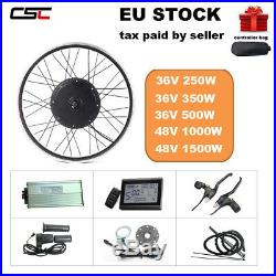 Electric bike conversion kit 36V 250/350W 500W 48V 1000W 1500W ebike kit from EU