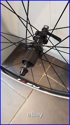 Fantastic Pair Of Shimano WH-RS11 700c Clincher Wheels Removed From Display Bike