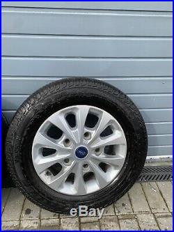 From A New Ford Transit Custom Limited 16 Alloy Wheels And Tyres Jk21-ga