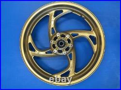 Front wheel rim for honda cb 1000 r abs from year 2011 to 2015 gold new
