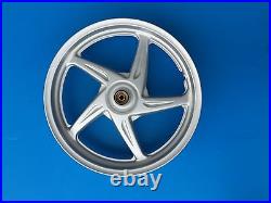 Front wheel rim honda sh 125 and 150 from year 2001 to 2012 light grey new