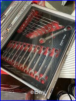 Full Toolbox From Munich Germany High-Quality 7 Drawers 6 Full 2 Keys Red Wheels